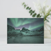 Northern Lights Card (Stehend Vorderseite)