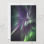 Northern Lights Card Save The Date (Vorderseite)