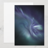 Northern Lights Card Save The Date (Vorne/Hinten)