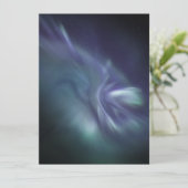 Northern Lights Card Save The Date (Stehend Vorderseite)
