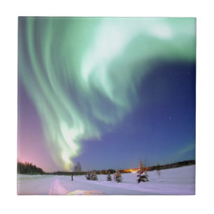 Northern Lights Chic Band of Lights Jade Glow Fliese