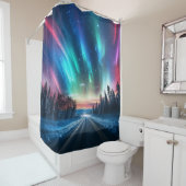 Northern Lights Duschvorhang (Beispiel)