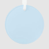 Northern Lights Elch Ornament (Rückseite)