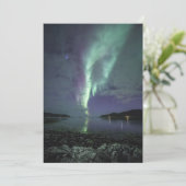 Northern Lights Fjord Karte (Stehend Vorderseite)