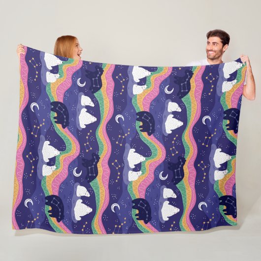 Northern Lights Fleece Blanket (Beispiel)