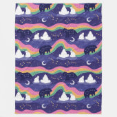 Northern Lights Fleece Blanket (Vorderseite)