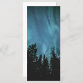 Northern Lights Forest Card (Vorne/Hinten)