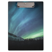 Northern Lights Foto Klemmbrett (Vorderseite)