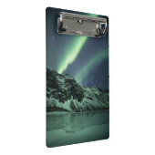 Northern Lights Foto Mini Klemmbrett (Schrägansicht)
