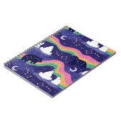 Northern Lights Foto Notebook Notizblock (Linke Seite)