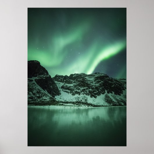 Northern Lights Foto Poster (Vorne)