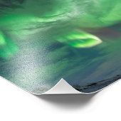 Northern Lights Foto Print (Ecke)