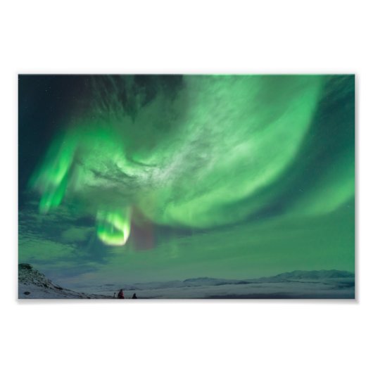 Northern Lights Foto Print (Vorne)
