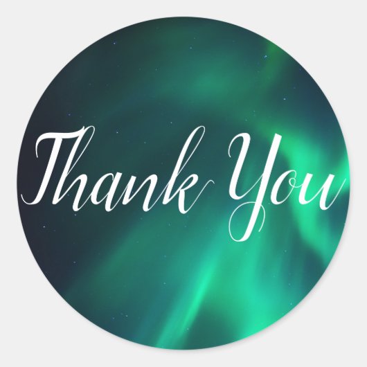 Northern Lights Gefallen Stickers (Vorderseite)