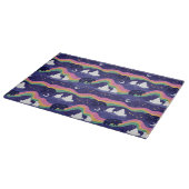 Northern Lights Glass Cutting Board Schneidebrett (Ecke)