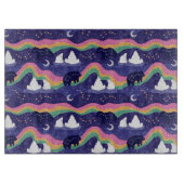 Northern Lights Glass Cutting Board Schneidebrett (Vorderseite)