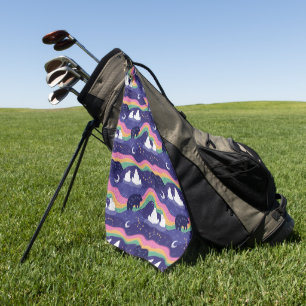 Northern Lights Golf Tower Golfhandtuch