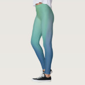 Northern Lights grün über blau Leggings (Links)