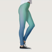 Northern Lights grün über blau Leggings (Rechts)