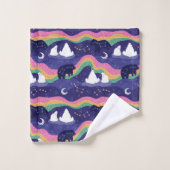 Northern Lights Handtuch Set (Waschlappen)