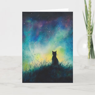 Northern Lights Holiday Card Feiertagskarte