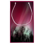 Northern Lights - Kleine Geschenktasche Geschenktüte (Rückseite)