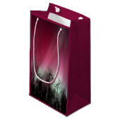 Northern Lights - Kleine Geschenktasche Geschenktüte (Vorderseite Schrägansicht)