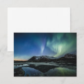 Northern Lights Lofoten Islands Card (Vorne/Hinten)