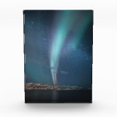 Northern Lights Milky Way Fotoblock (Vorderseite)