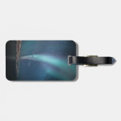 Northern Lights Milky Way Gepäckanhänger (Rückseite horizontal)