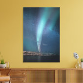 Northern Lights Milky Way Leinwanddruck (Insitu (Wohnzimmer))