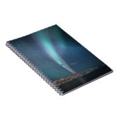 Northern Lights Milky Way Notizblock (Rechte Seite)
