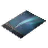 Northern Lights Milky Way Notizblock (Linke Seite)