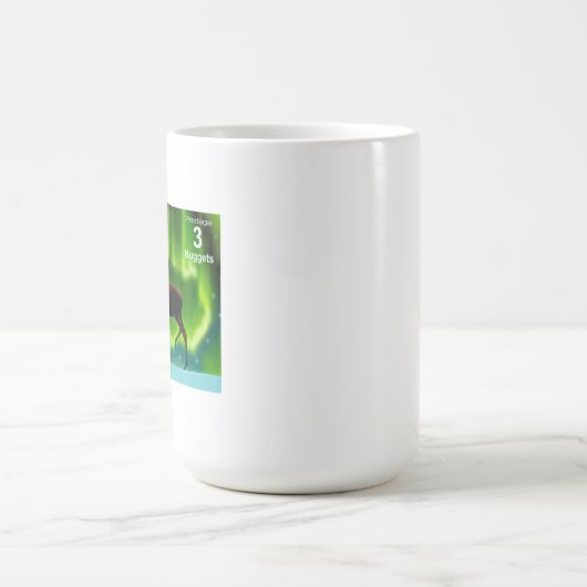 Northern Lights Moose Kaffeetasse (Mittel)