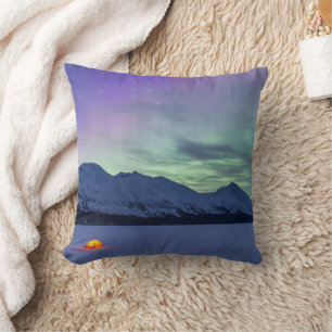 Northern Lights Moose Pass   Kenai-Halbinsel Kissen
