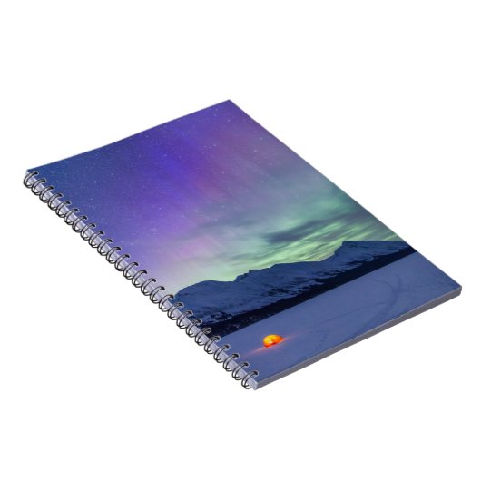 Northern Lights Moose Pass | Kenai Peninsula Notizblock (Rechte Seite)