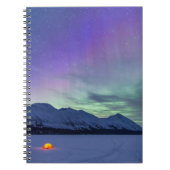 Northern Lights Moose Pass | Kenai Peninsula Notizblock (Vorderseite)