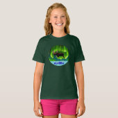 Northern Lights Moose T-Shirt (Vorne ganz)