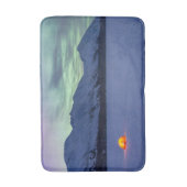 Northern Lights Mount Pass | Kenai Halbinsel Badematte (Vorderseite Vertikal)