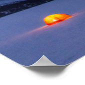 Northern Lights Mount Pass | Kenai Halbinsel Poster (Ecke)