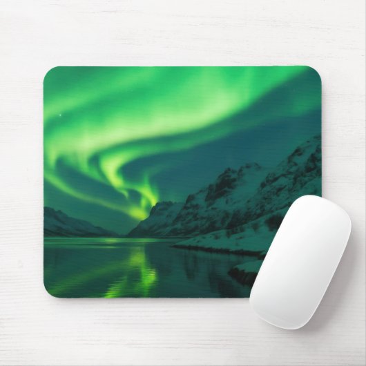 Northern Lights Mousepad (Mit Mouse)