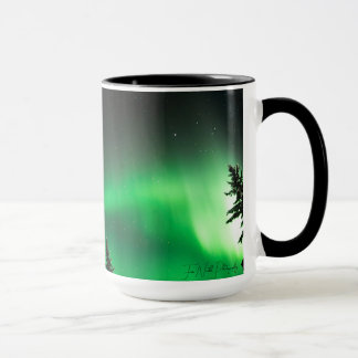 Northern lights mug  tasse