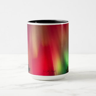 Northern lights mug  tasse