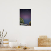 Northern Lights New Jersey Poster (Küche)