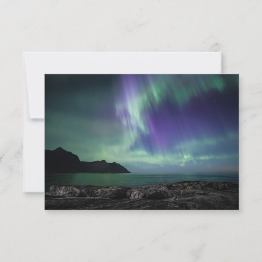 Northern Lights North Norwegen Card (Vorderseite)