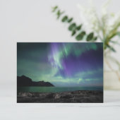 Northern Lights North Norwegen Card (Stehend Vorderseite)