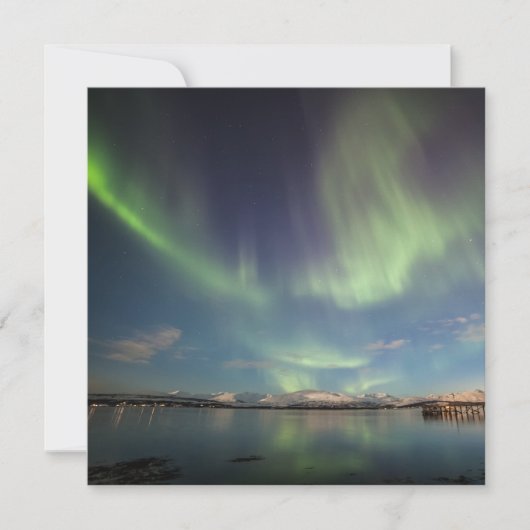 Northern Lights Norwegen Card (Vorderseite)