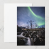 Northern Lights Norwegen Card (Vorne/Hinten)