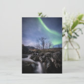 Northern Lights Norwegen Card (Stehend Vorderseite)