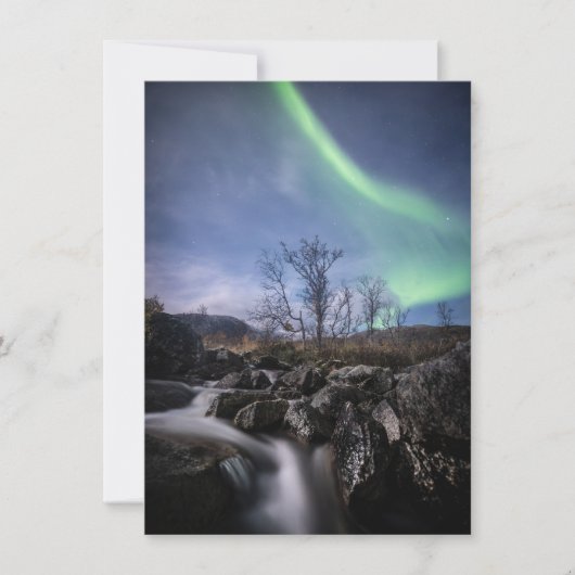 Northern Lights Norwegen Card (Vorderseite)